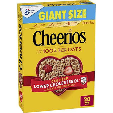 15% Off Cheerios Giant Size 20 oz!