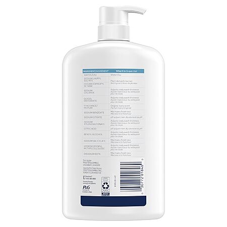 Ivory Body Wash, Designed for the Whole Family, Gentle Formula, Free of ...