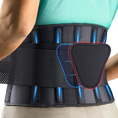 $21.98 AMAZON FEATOL Back Brace for Women & Men, Lower Back, Sciatica Pain Relief