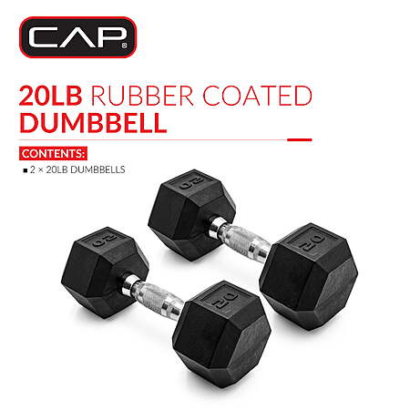 WALMART FS CAP Rubber Hex Dumbbell Set 150lb $150, 300lb $260, 550lb