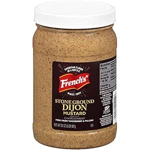 $5.54 S&S CLIP Q French's Stone Ground Dijon Mustard, 32 oz - One 32 Ounce Container