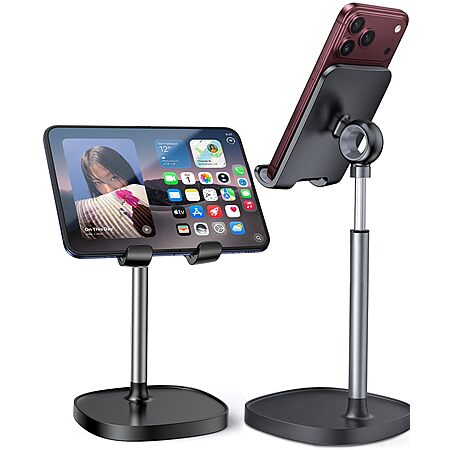 $7.99 AC AMAZON LISEN Cell Phone Stand Phone Holder for Desk, Office