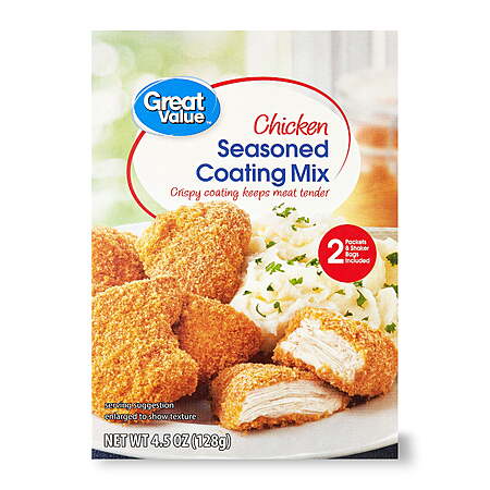 $9.44 FS Walmart+ (6 pack) Great Value Chicken Seasoned Coating Mix, 4.5 oz (= to Shake & Bake)