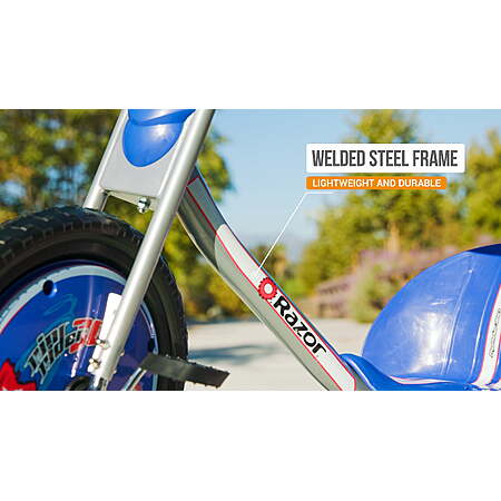 $88 FS Walmart Razor RipRider 360 Drift Trike - Blue, 16" Front Wheel, 3-Wheeled Ride-on, Tricycle for Child 5+