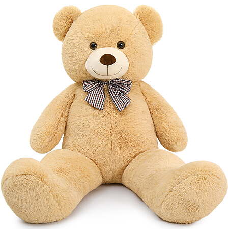 $33.89-$37 Walmart Seller FS at $35 or Plus MorisMos Giant Teddy Bear 4ft Stuffed Animal Soft Big Stuffed Bear Plush Toy