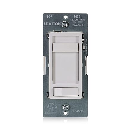 $16.90 PRIME: Leviton SureSlide LED Advanced Dimmer Switch for 150W Dimmable LED, Halogen and Incandescent Lighting