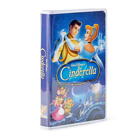 $9.97 Walmart Cinderella or Beauty & Beast Classic VHS Boxed Pillowcase, Microfiber, Multicolor, Disney
