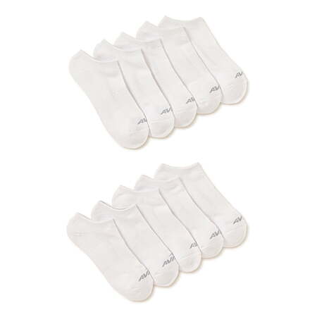 $6.97 Walmart Avia Women's Performance Cushioned No Show Socks, 10-Pack Color Choices