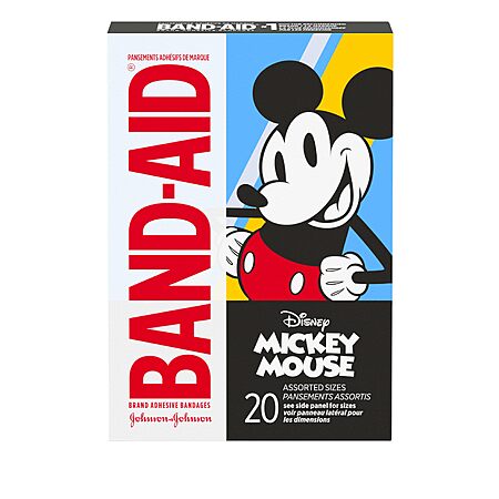 Various Band Aid Brand Kids Band-Aids 20ct, $2.79 with Q and S&S (Disney, Pokemon, Toy Story and more)