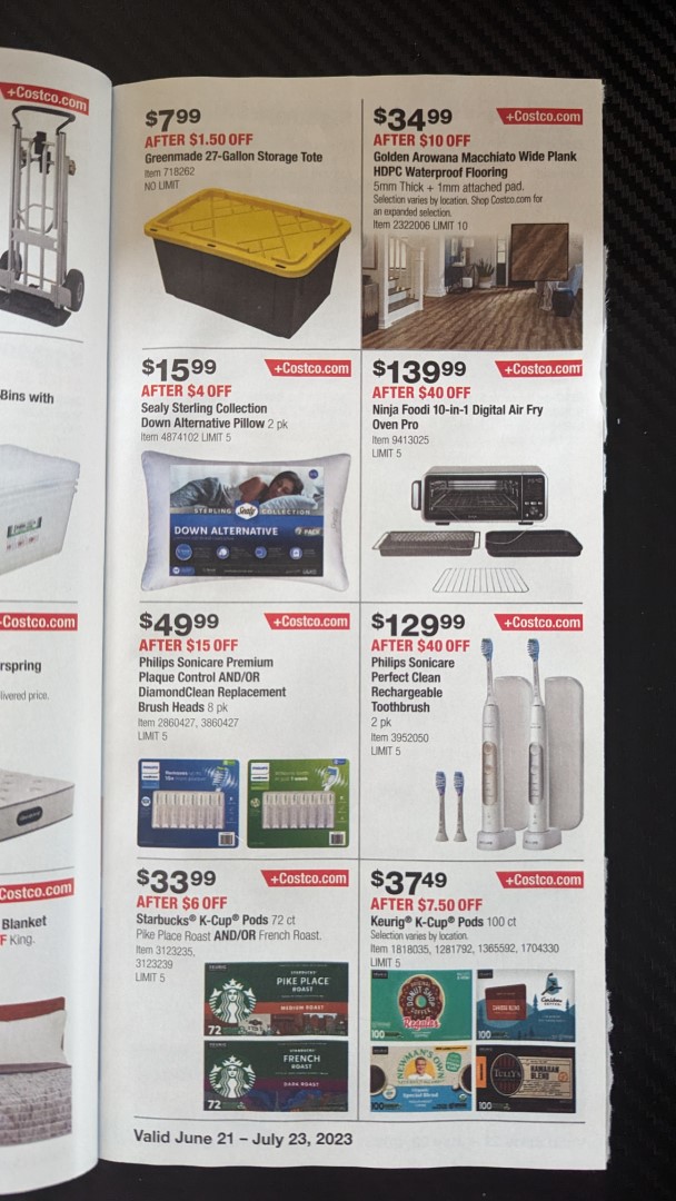 STARTS JUNE 21ST Costco Greenmade 27 Gallon Storage Tote 7.99