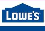 10% off for Lowe's credit cardholders 12/21/19 only