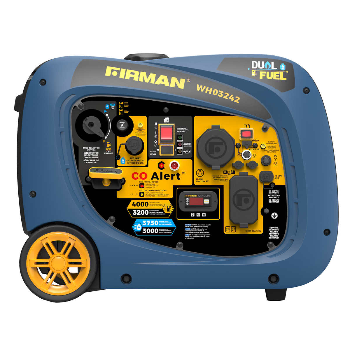 3/8 deal at Costco for Firman WH03242 Dual Fuel 3200/4000W