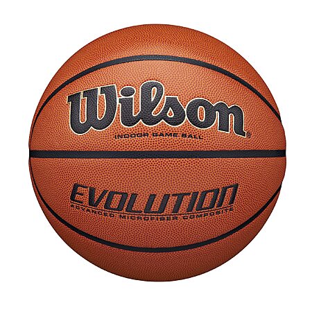 29.5" Wilson Evolution Indoor Game Basketball (2 Colors, Size 7) $60 + Free S&H