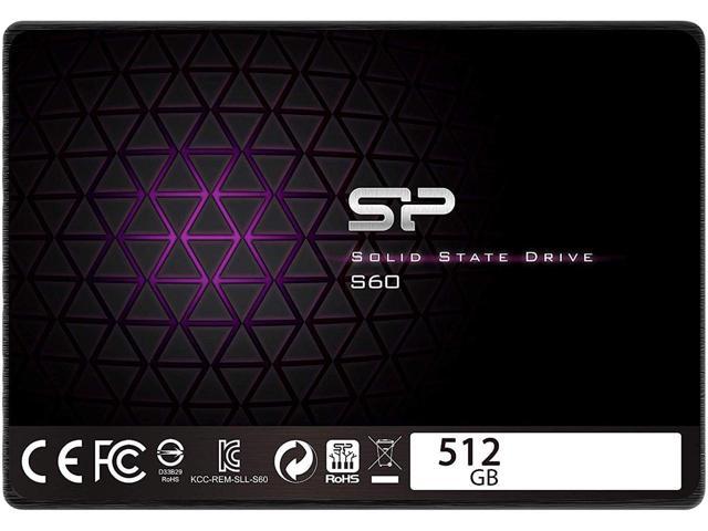 Silicon Power Slim S60 2.5&amp;quot; 512GB SATA III MLC Internal Solid State Drive (SSD) SP512GBSS3S60S25AE $67.99 F/S @ Newegg