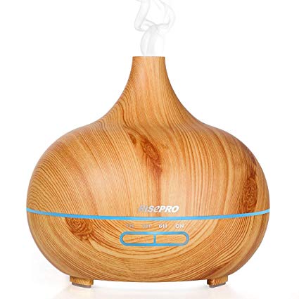 Ultrasonic air humidifier, RISEPRO 300ML Essential Oil Diffuser - $10.81 + FS