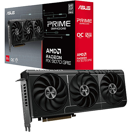 ASUS PRIME Radeon RX 9070 GRE 12GB GDDR6 PCI Express 5.0 ATX Graphics Card + AMD ONIMUSHA Game Bundle $499.99 + Free Shipping