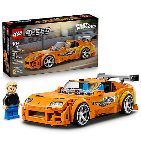 LEGO Speed Champions The Fast and The Furious Toyota Supra MK4 77260 - $27.98 + $4.25 Walmart Cash
