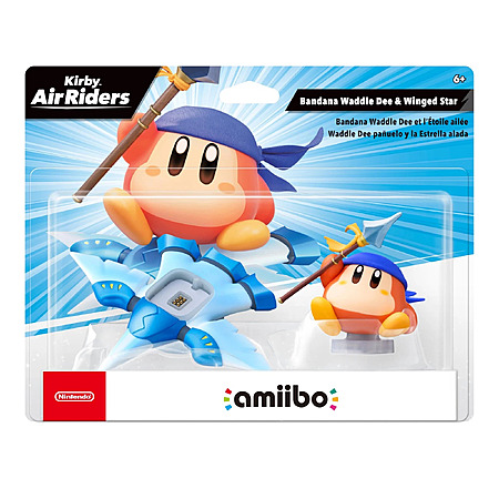 Nintendo Amiibo Bandana Waddle Dee & Winged Star (KirbyAir Riders Series) - $25.59 or less + FS