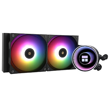 [Prime] Thermalright Frozen Notte 240 Black ARGB V2 Water Cooling CPU Cooler,240Black CPU Cooler $37.75 + FS