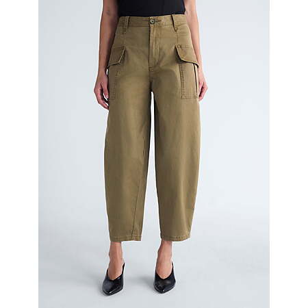 Scoop Women's and Women's Plus Tapered Cargo Trousers, 26'' Inseam, Sizes 0-14