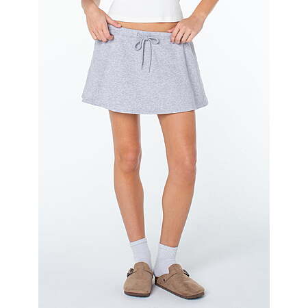 Celebrity Pink Women's Pull On Fleece Mini Skort, Sizes XS-XXXL