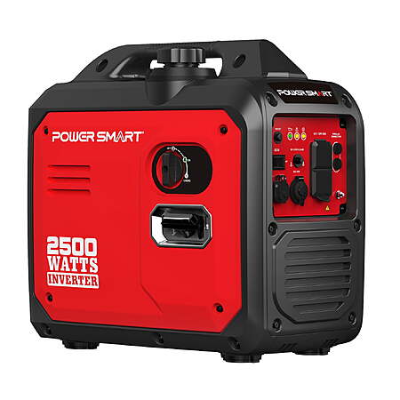 PowerSmart 2500W Portable Inverter Gas Generator Super Quiet Low Oil Shutdown Low Noise for Camping - $309