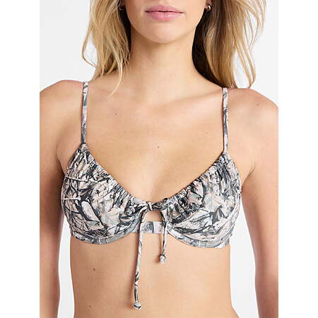 No Boundaries Camo Underwire Swim Top, Women's, XXS-XXL