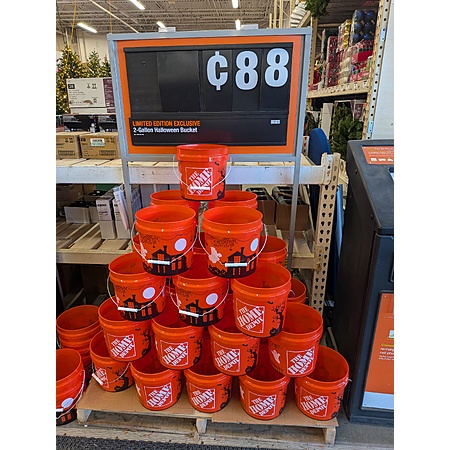YMMV: Home Depot 2 gal. Halloween Bucket
