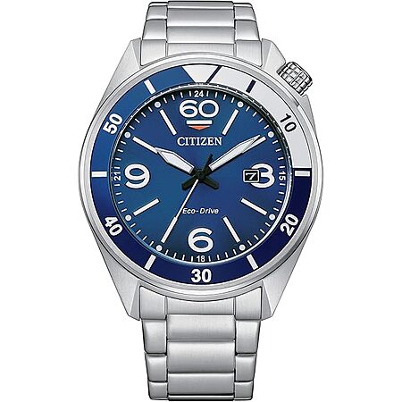 Citizen Blue Rubber Sport Watch
