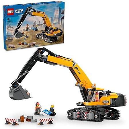 633-Piece LEGO City Construction Excavator Digger Building Set - 2025-11-06