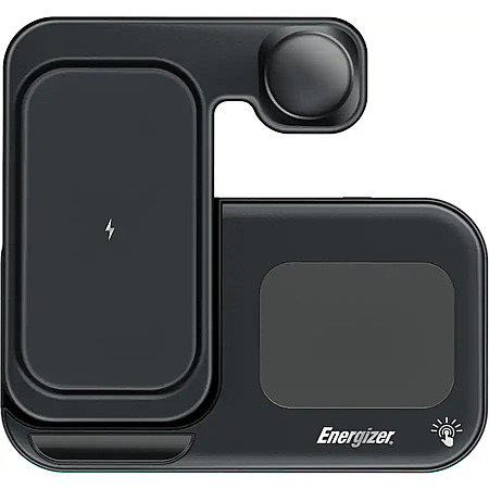 Energizer 3-in-1 up to 15W Foldable Qi Certified Wireless Fast Charging Station $10 + Free Shipping