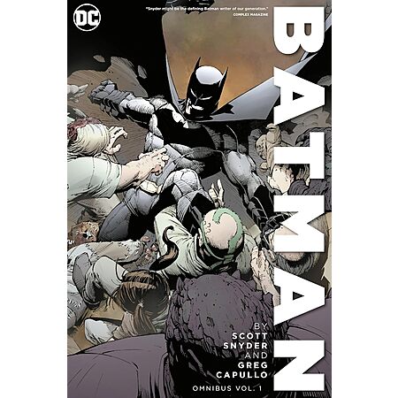 Batman by Scott Snyder & Greg Capullo Omnibus Vol. 1 (Hardcover Book) $60.50 + Free S&H
