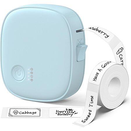 Prime Members: XenGro Wireless Portable Bluetooth Mini Label Printer w/ Tape $8.50 + Free S&H
