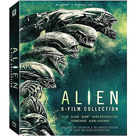 Alien: 6-Film Collection - BLU-RAY $24.96 Amazon.com