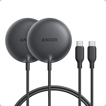 2-Pack Anker Zolo Magnetic Qi2 Certified 15W Wireless Charging Pad