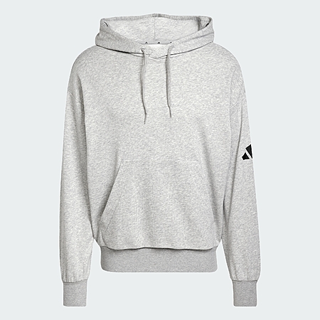 adidas Men's Essentials Loose-Fit 3 Bar Logo French Terry Hoodie $19.20 + Free S&H