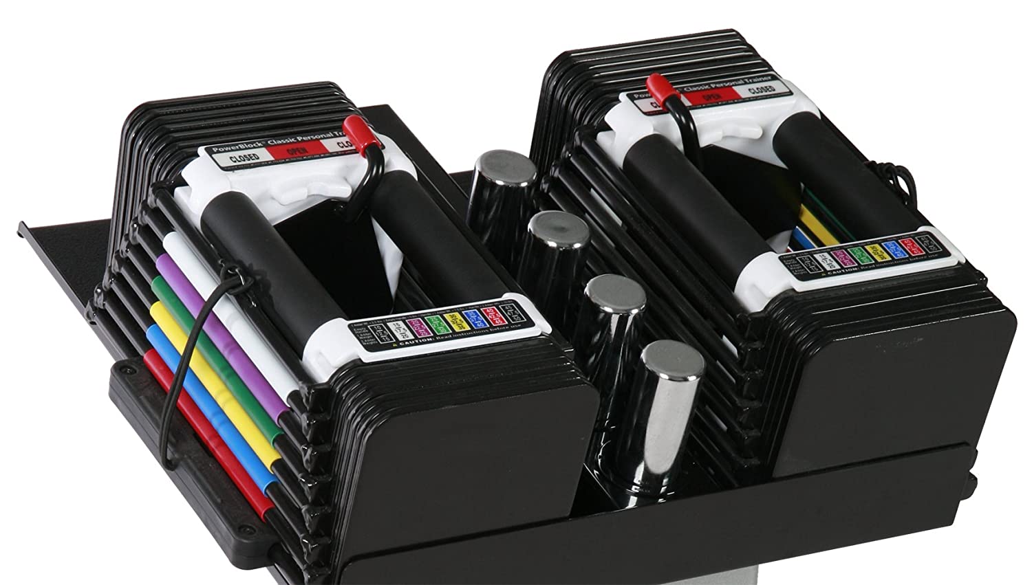 Powerblock Personal Trainer Set - 5-50LB Adjustable Dumbbell Set (Non-expandable) - $299