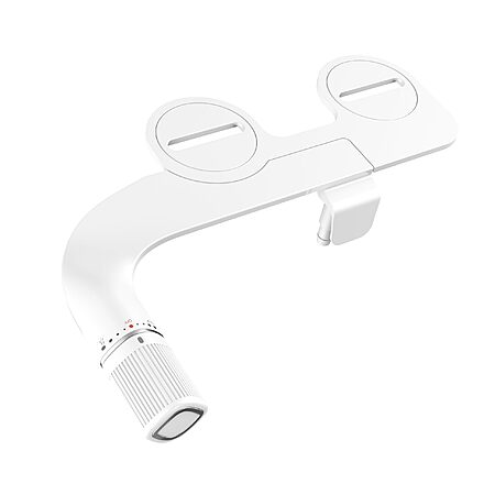 BIGCOW Ultra-Slim Bidet Attachment for Toilet, Dual Nozzle (Frontal & Rear Wash) w/Adj Cold Water Pressure and Stainless Steel Inlet, Silver 1 Pcs $23.73