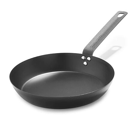 Merten & Storck Pre-Seasoned Carbon Steel 10” Frying Pan Skillet, Use on Induction, Stove and Grill. YMMV - Coupon Price $31.49