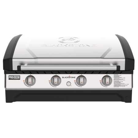 Blackstone Pro Series 4-Burner 36" Propane Omnivore Drop-in Outdoor Griddle with Hood $397