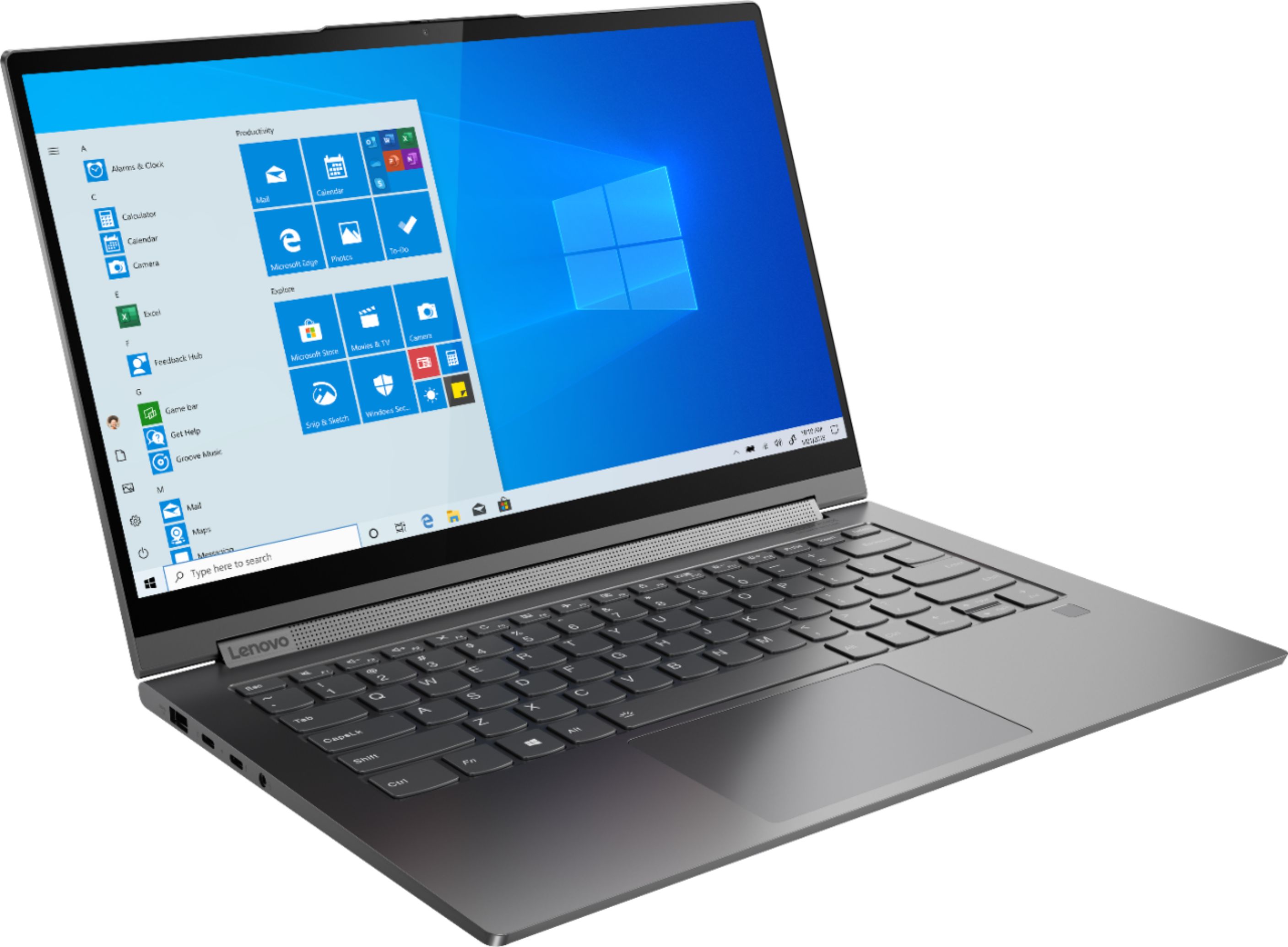 Lenovo - Yoga C940 2-in-1 14" Touch-Screen Laptop - Intel Core i7 - 12GB Memory - 512GB Solid State Drive - Iron Gray $900