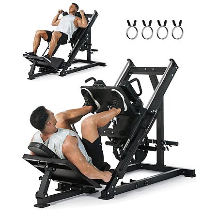 Save $100 on Garvee Leg Press Hack Squat Combo!