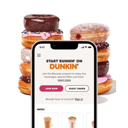 Free Dunkin Donut + Tote Bag With Drink Purchase