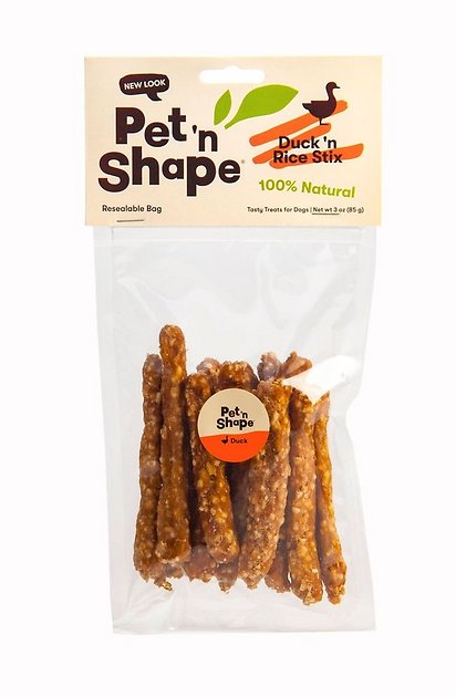 3-Oz Pet 'n Shape Duck 'n Rice Natural Dog Treats (Stix) $2.85 w/ S&S + Free S&H w/ Prime or $25+