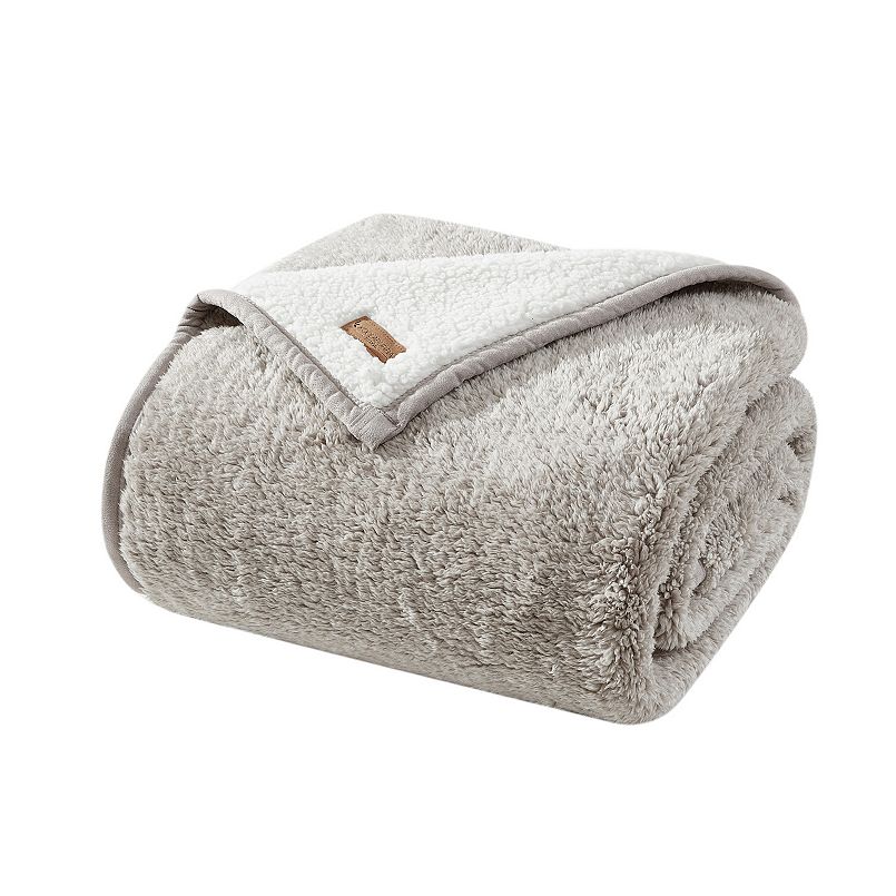 50 x 70 Koolaburra by UGG Wiona Melange Sherpa Throw Blanket Birch 20 at Kohl s w Free Store Pickup