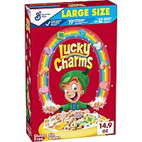 14.9-Oz Lucky Charms Gluten Free Cereal w/ Marshmallows Large Size $2.57 w/ S&S + Free Shipping w/ Prime or on $35+