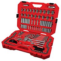 159-Piece Craftsman Standard (SAE) & Metric Polished Chrome Mechanics Tool Set w/ Hard Case (CMMT12125L) $99 + Free Shipping
