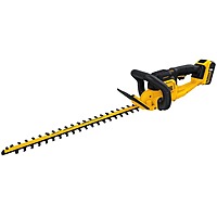 DEWALT 20V MAX 22" Battery Powered Hedge Trimmer Kit w/ 5 Ah Battery & Charger
