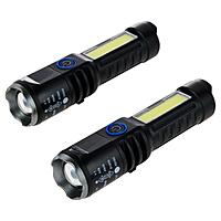 2-Pack Bell+Howell Zoom Rechargeable Multifunctional Flashlight $8 + Free Shipping