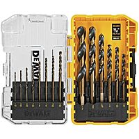 14-Piece DeWALT 135 Degree Split Point Drill Bit Set